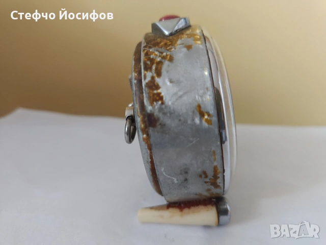 Будилник Слава , снимка 3 - Антикварни и старинни предмети - 53378785
