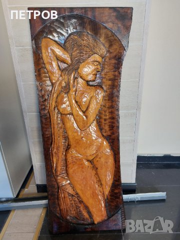 УНИКАТИ! 2бр.ръчна дърворезба 100/40см. и 40/25см., снимка 8 - Пана - 38472710