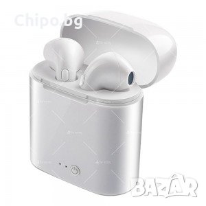 Bluetooth слушалки HBQ i7 TWS - Бял, снимка 2 - Слушалки, hands-free - 35155699