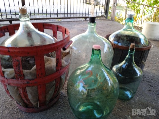 продавам дамаджани за вино и ракия 