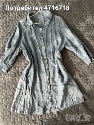 дънкова риза, снимка 3 - Ризи - 53194342