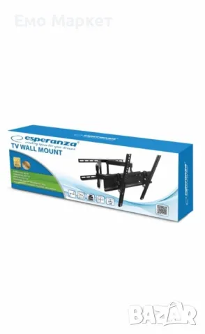 Стойка за телевизор Esperanza, 26-70 инча екрани, 55кг. ERW004, снимка 8 - Други стоки за дома - 49520795