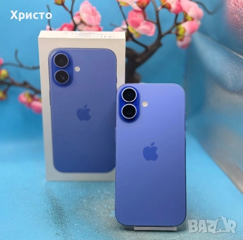 Apple iPhone 16, 128 GB, Ultramarine , снимка 5 - Apple iPhone - 53895494
