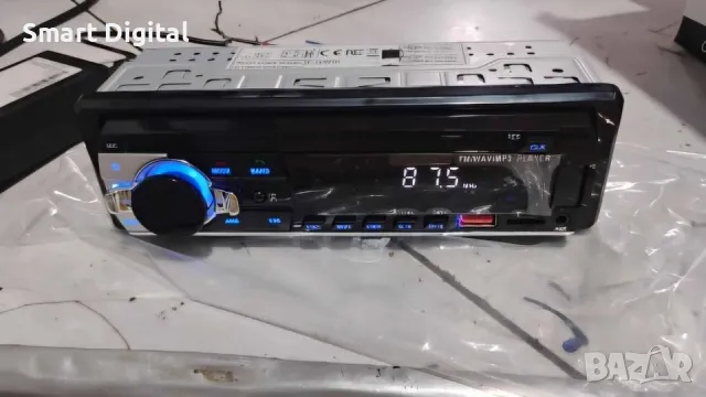 Bluetooth/USB/SD/AUX плеър за кола 4х60W с дистанционно и кабели, снимка 2 - Аксесоари и консумативи - 49677050