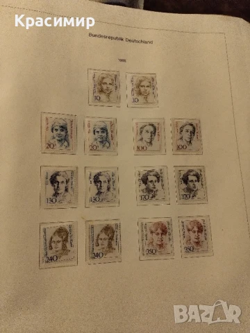 270 Бр.Bundesrepublik Deutschland 1986-1988 !, снимка 12 - Филателия - 51321559