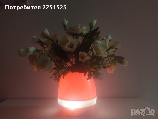 Многофункционална музикална смарт саксия за цветя,цвете,пиано,блутут,Bluetooth колонка, снимка 13 - Bluetooth тонколони - 32153519