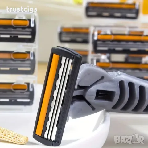 Самобръсначка с 3 ножчета и 12 резервни глави