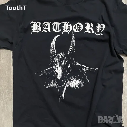 Vintage Метал Тениска: Bathory 2009 година, снимка 3 - Тениски - 55782975