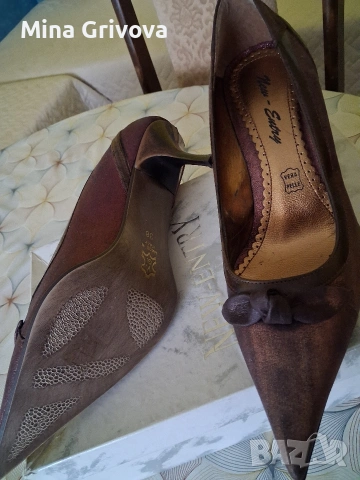 дамски обувки, снимка 3 - Дамски обувки на ток - 54155391