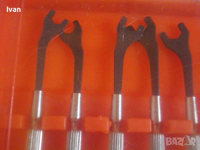 Нов Немски Комплект Ръчни Специализирани Микро/Мини Отвертки 21 бр. за Микроелектроника, снимка 11 - Отвертки - 44650654