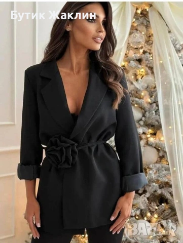 Дамско елегантно сако в няколко цвята, снимка 5 - Сака - 53879315