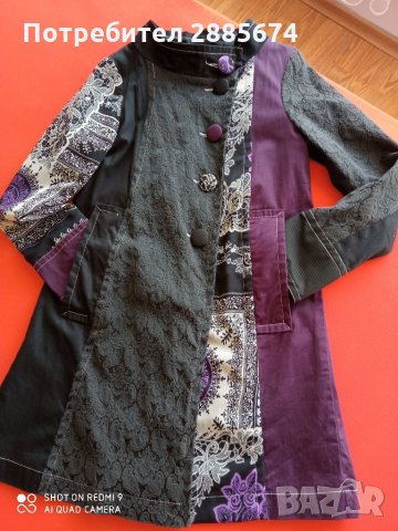 Елеганто манто CACHE&CACHE, снимка 3 - Палта, манта - 32049046