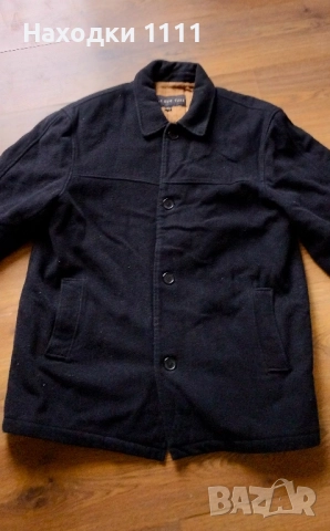 Уникално мъжко палто / зимно яке, Marc New York, вълна и кашмир, размер XL, перфектно, снимка 4 - Якета - 51979364
