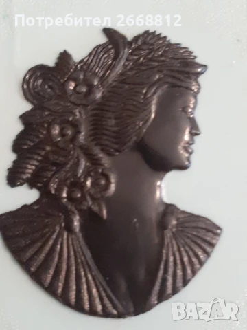 пудриера, снимка 5 - Антикварни и старинни предмети - 50756756