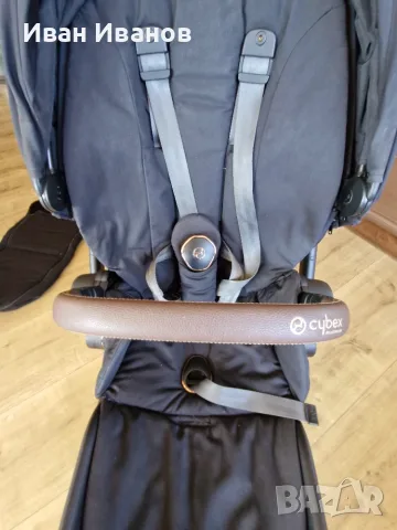 Бебешка количка Cybex Priam 4 + зимен чувал, снимка 2 - Детски колички - 55796583