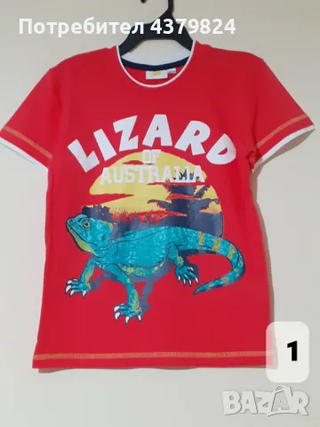 Нови немски тениски за момче с этикет, р.122-128см, снимка 2 - Детски тениски и потници - 49749846