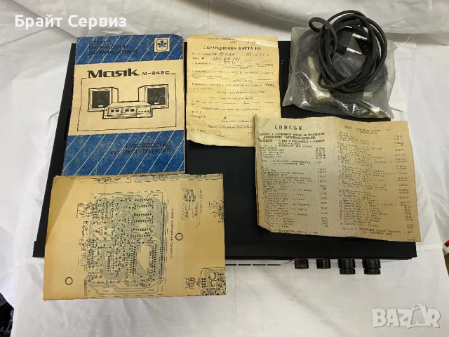 Нов двукасетъчен стерео магнитофон М242С, снимка 5 - Аудиосистеми - 49624373