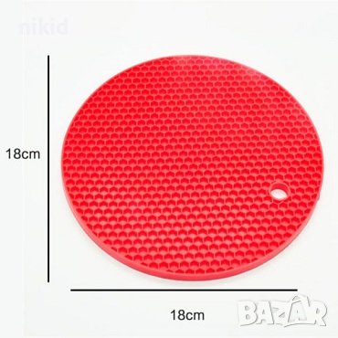 силиконов молд пчелна пита килийки Силиконова подложка и ръкохватка за топло горещо горещи съдове, снимка 2 - Форми - 36916163