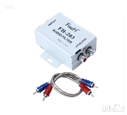 ФИЛТЪР ЗА ШУМОВЕ / ГАЛВАНИЧЕН РАЗДЕЛИТЕЛ AV СИГНАЛ FH-203 , снимка 2 - Друга електроника - 54142552