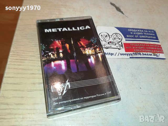 METALLICA-ОРИГИНАЛНА КАСЕТА 2910231021, снимка 2 - Аудио касети - 42764528