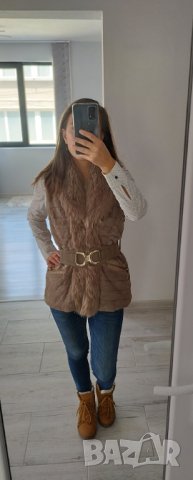 Дамски пухен елек - безплатна доставка, снимка 1