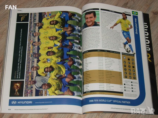 Оригинална програма от Световното първенство по футбол в Германия през 2006 г., снимка 10 - Фен артикули - 30327336