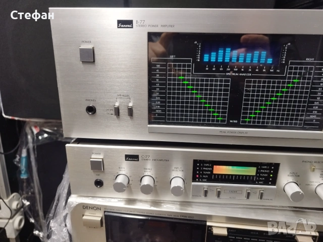 Sansui B77 C77, снимка 11 - Ресийвъри, усилватели, смесителни пултове - 53187378