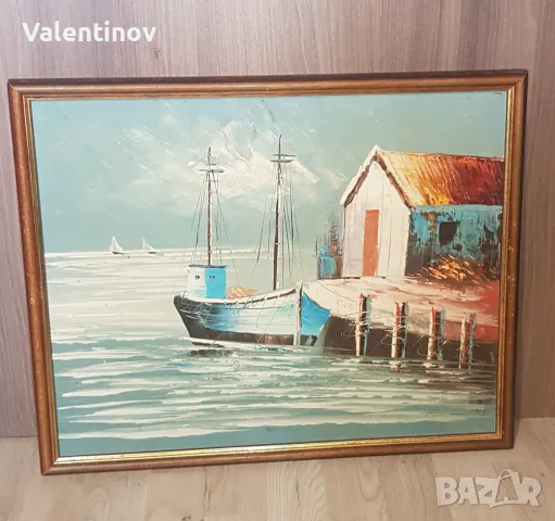 Картина масло върху фазер 