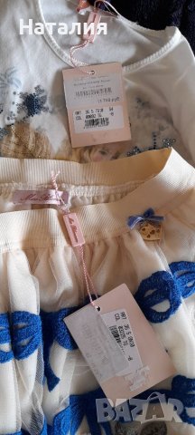 Ново! Костюм Сет Miss Blumarine оригинал, снимка 4 - Детски ризи - 40151717