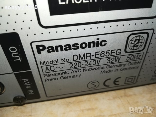 PANASONIC RECORDER MADE IN GERMANY 1302241155, снимка 16 - Плейъри, домашно кино, прожектори - 44272432