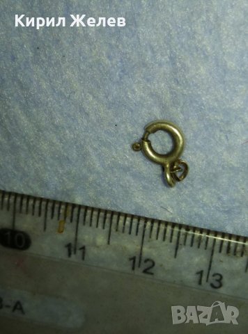 СТАРА СРЕБЪРНА ЗАКОПЧАЛКА КАРАБИНКА За ГРИВНИЧКА КОЛИЕ ВЕРИЖКА СРЕБРО 925 - За ЧАСТИ РЕМОНТ 38811, снимка 6 - Бижутерийни комплекти - 42426729