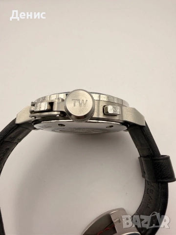 TW Steel Ceo Canteen Black/Leather Ø50 mm, снимка 3 - Мъжки - 52834700