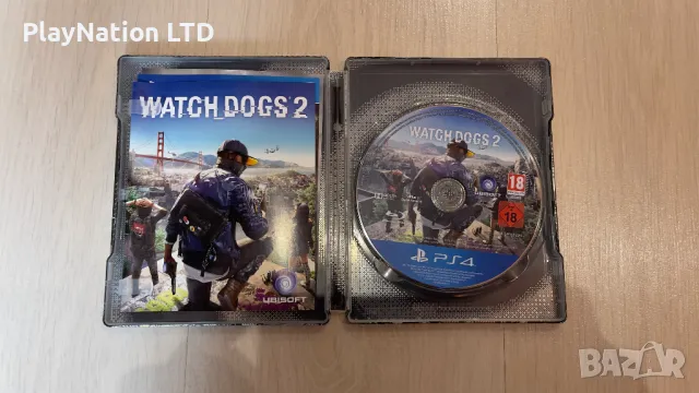 Watch Dogs 2 Steelbook, снимка 2 - Игри за PlayStation - 49792012