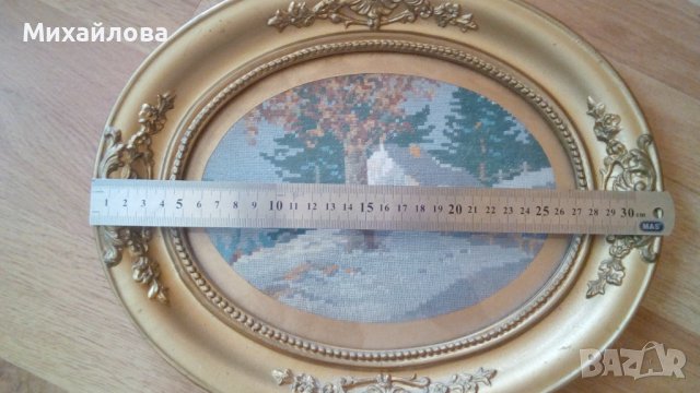 Гоблен "Зимна приказка" от Вилер , снимка 3 - Гоблени - 40503620