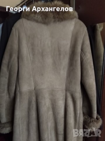 Кожено дамско палто, снимка 2 - Палта, манта - 34480657