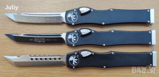 Автоматичен нож Microtech Halo VI, снимка 2 - Ножове - 35345644