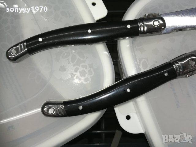 laguiole 2бр BLACK-knives france 1602210918, снимка 3 - Колекции - 31831175
