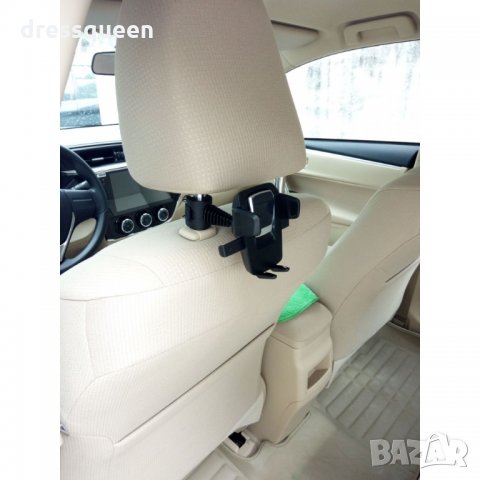 3266 Стойка за телефон за задна седалка с дълго рамо, снимка 2 - Аксесоари и консумативи - 34503433