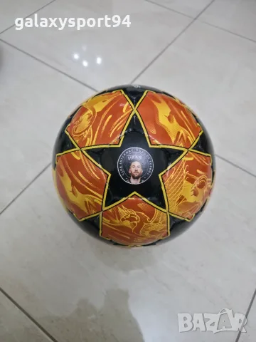 Топка Неймар синя с лице Бразилия Шампионска лига 2027 Neymar JR, снимка 3 - Футбол - 56233560