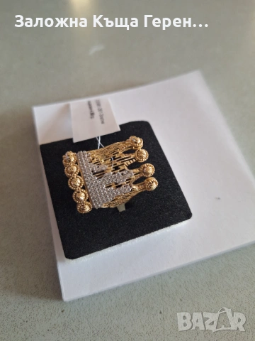 Златен пръстен 4,86гр.14к, снимка 2 - Пръстени - 53943559