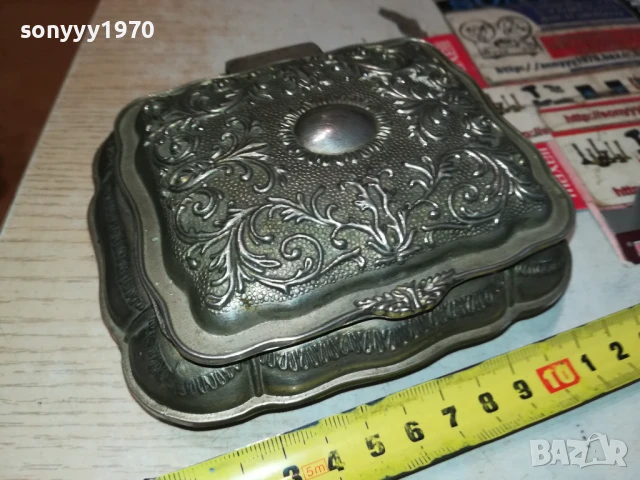 КРАСИВА МЕТАЛНА КУТИЯ 2307251245LCHERY, снимка 6 - Колекции - 51115496