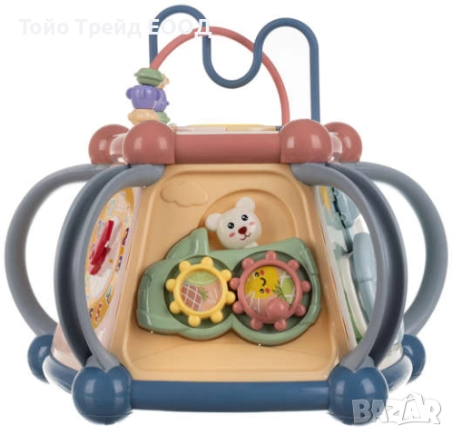 Образователен куб-сортер, снимка 5 - Образователни игри - 52670985