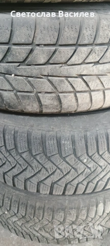 4 джанти 15" с летни гуми 205/65 за Mercedes E-Class, снимка 3 - Гуми и джанти - 54111545