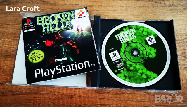 PS1 Broken Helix  Playstation 1 игра на немски език, снимка 2 - Игри за PlayStation - 47280206