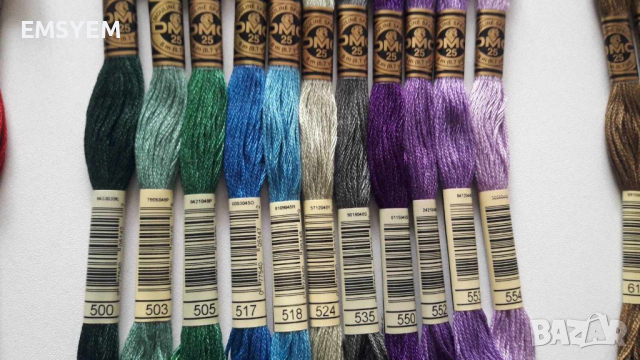 мулине DMC за бродерия , снимка 9 - Гоблени - 44816883