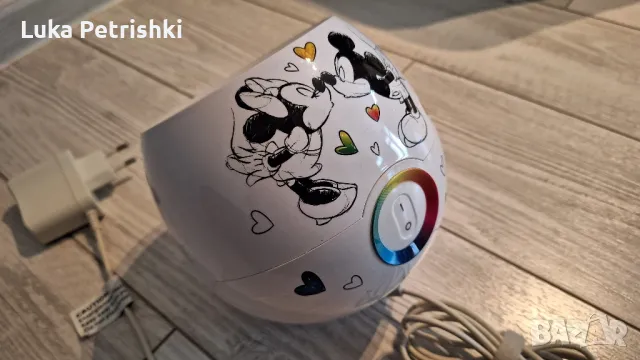 Детска LED лампа Philips Mickey & Minnie, снимка 1
