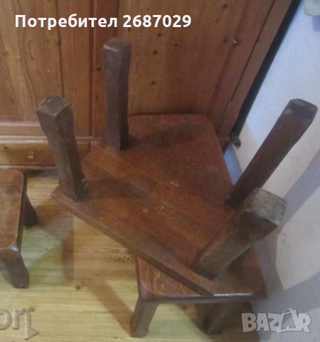 3 масивни дървени маси,  комплект, маса мебел, снимка 5 - Маси - 29591932