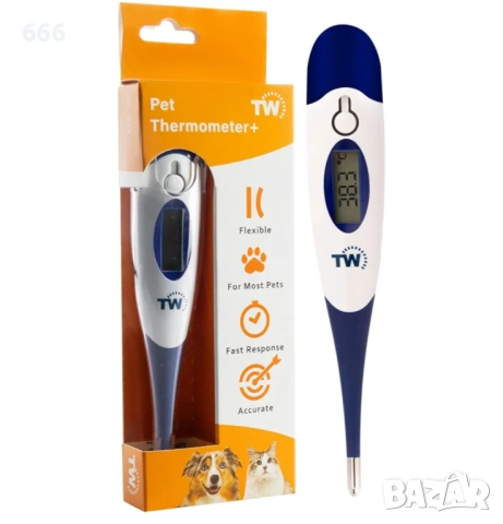 Цифров термометър за домашни любимци