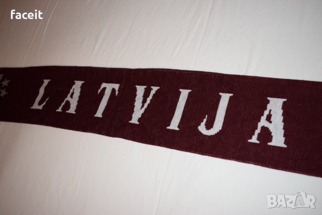 Latvia - Страхотен фенски шал / Национален отбор / Латвия / Футболен, снимка 6 - Футбол - 31185469