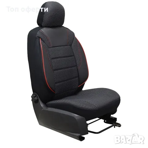 Тапицерия за седалки 1181 класико черно / бордо, снимка 5 - Аксесоари и консумативи - 48654837